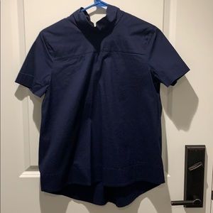 Halogen Tie Neck Blouse